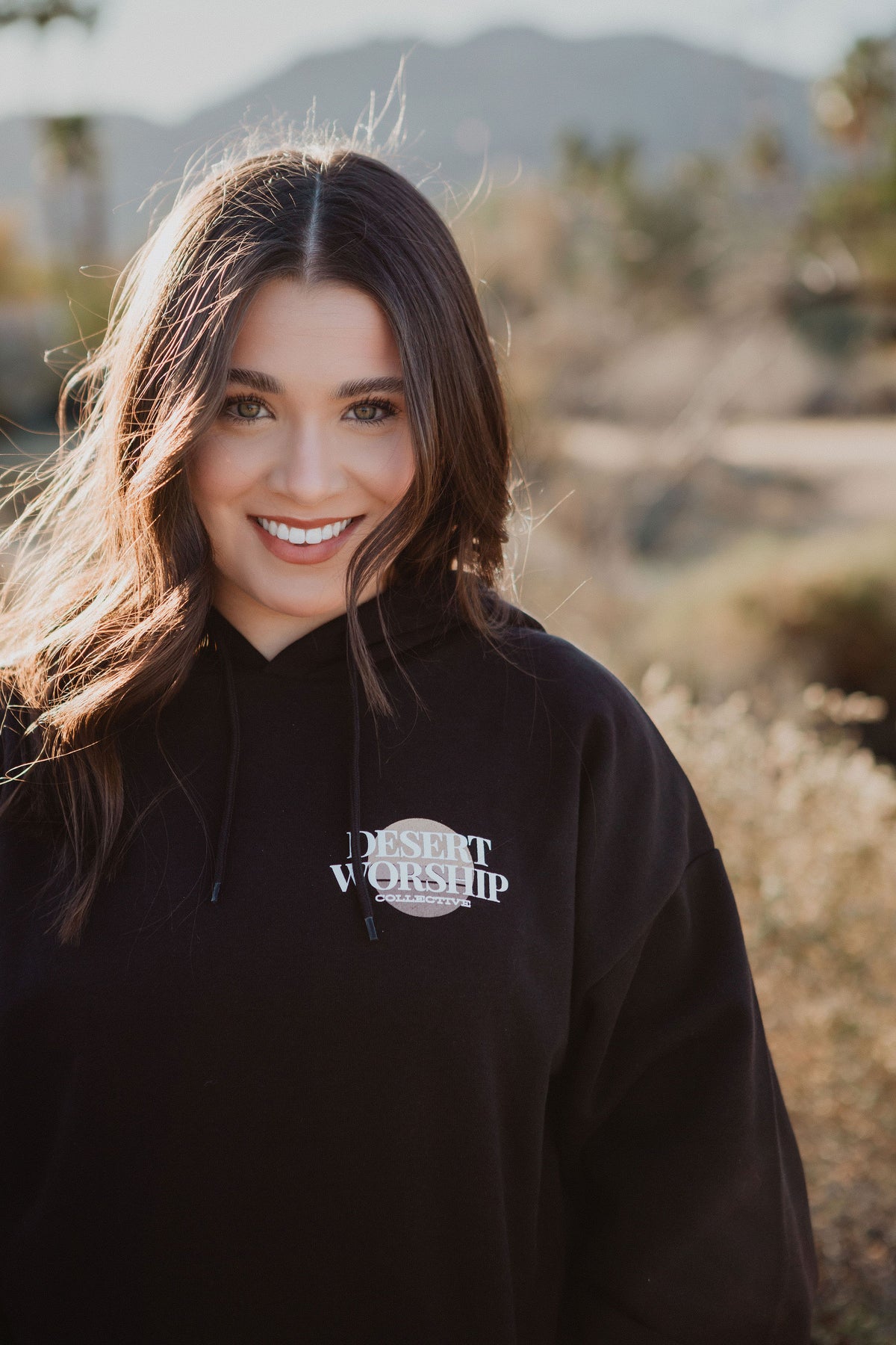 STACKED HOODIE - UNISEX BLACK